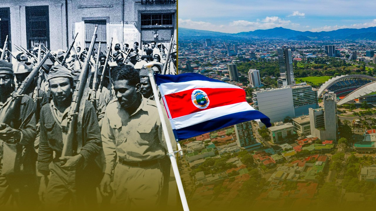 Qisada Costa Rica: Nabad aan lahayn Ciidan Milatariya